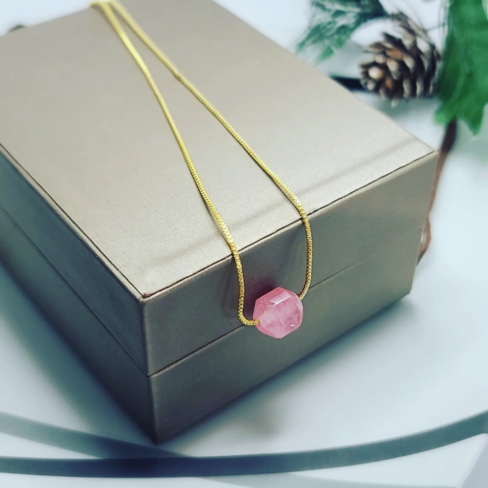Strawberry Quartz necklace